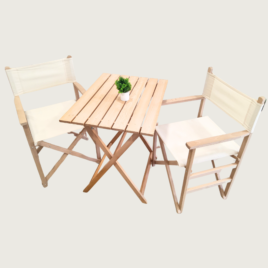 Conjunto de Jardin Director - 4 Sillones